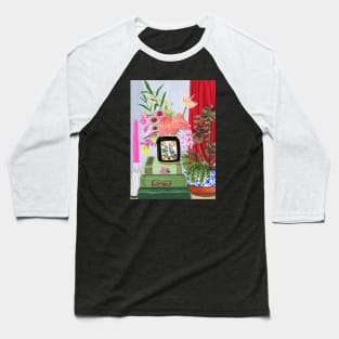 Bird Vase Baseball T-Shirt